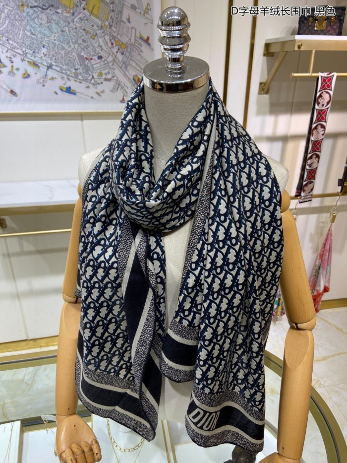 Streetwear Scarf Dior 326042 SIZE:65*185cm