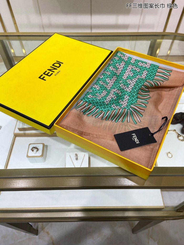 Streetwear Scarf FENDI 326049 SIZE:200*110CM