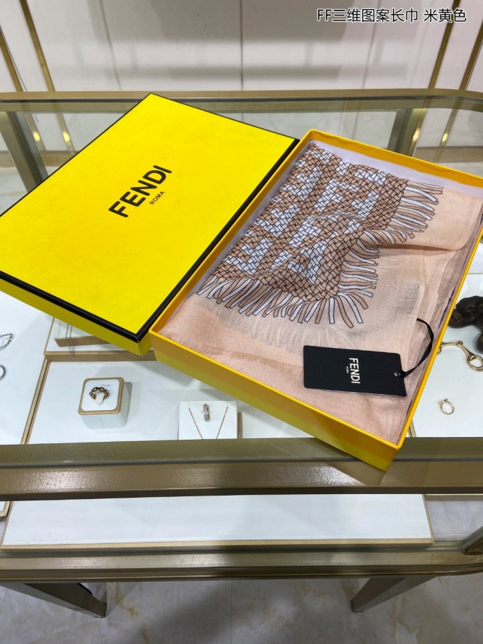 Streetwear Scarf FENDI 326050 SIZE:200*110CM