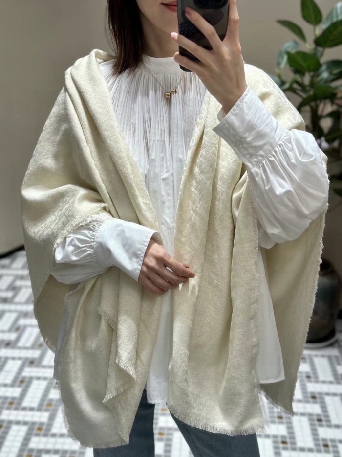 Streetwear Scarf Dior 325984 SIZE:140*140CM