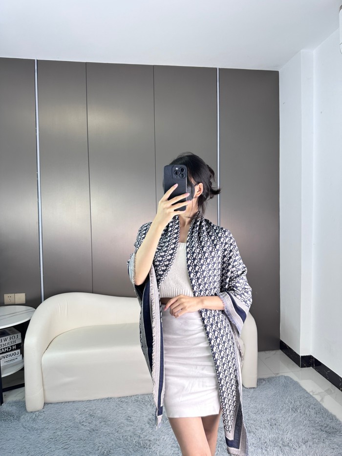 Streetwear Scarf Dior 325910 SIZE:140 x 140cm