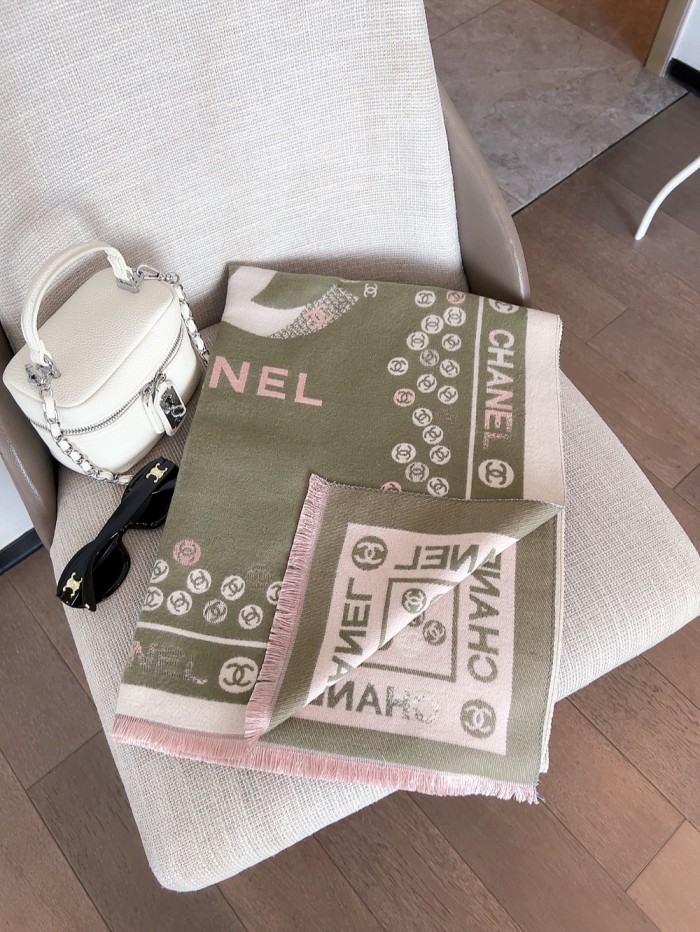 Streetwear Scarf CHANEL 325873 size：180*70cm