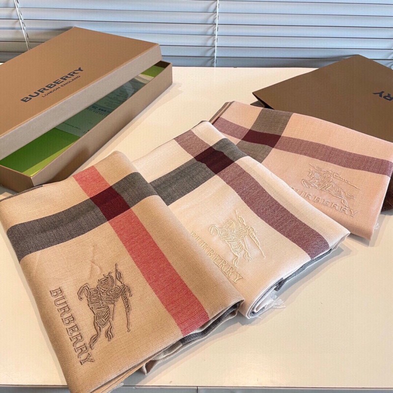 Streetwear Scarf BURBERRY 325938 size：70*200cm