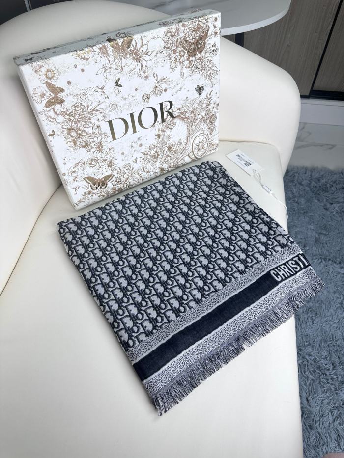 Streetwear Scarf Dior 325909 SIZE:140 x 140cm