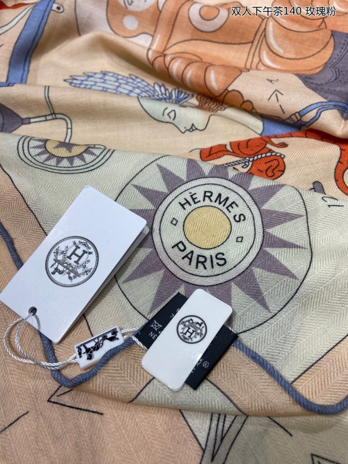 Streetwear Scarf Hermes 325678 size140cm*140cm