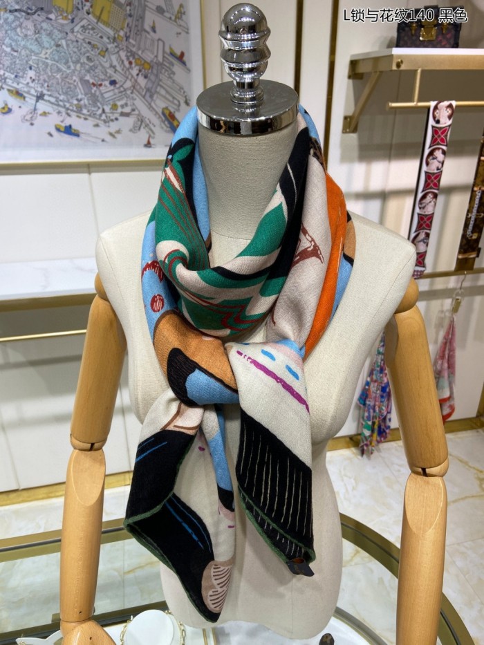 Streetwear Scarf LV 325683 SIZE:140*140cm