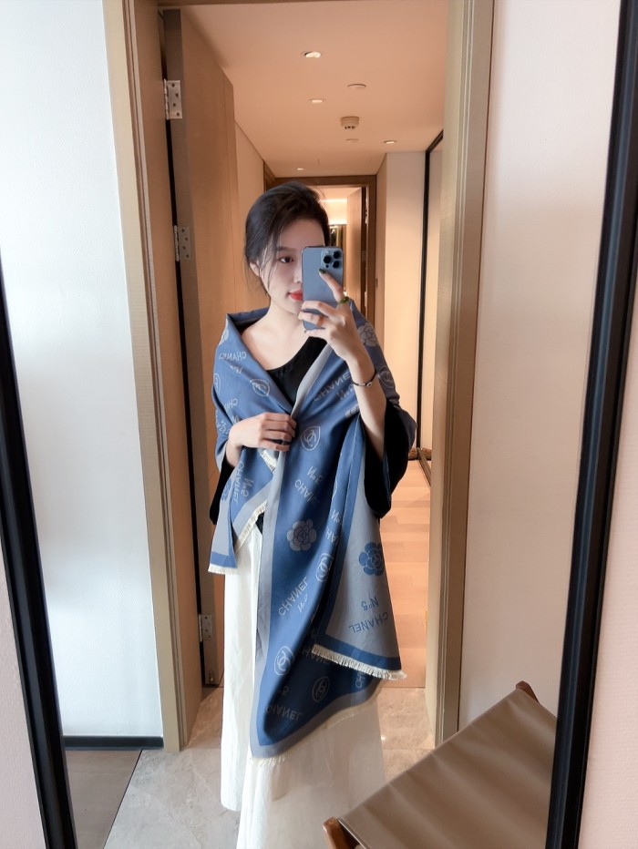 Streetwear Scarf CHANEL 325859 size：180*65cm