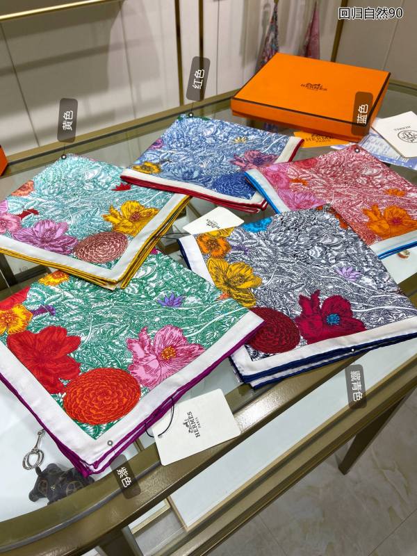 Streetwear Scarf Hermes 325664 size：90cm*90cm