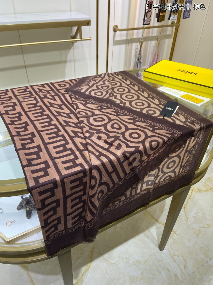 Streetwear Scarf FENDI 325670 SIZE:200*110 cm