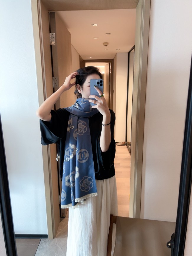 Streetwear Scarf CHANEL 325860 size：30*175cm