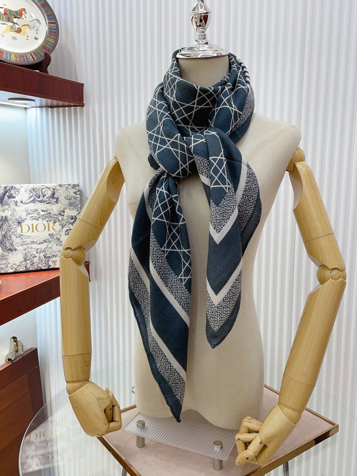Streetwear Scarf Dior 325698 SIZE:140*140cm