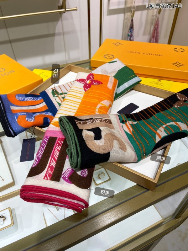 Streetwear Scarf LV 325683 SIZE:140*140cm