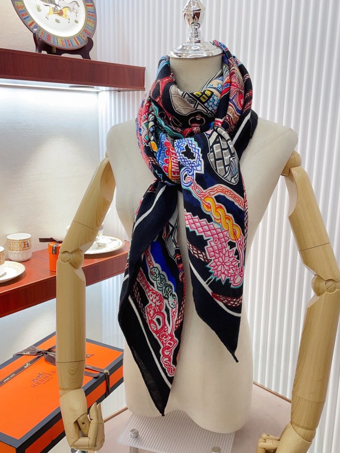 Streetwear Scarf Hermes 325720 size140cm*140cm