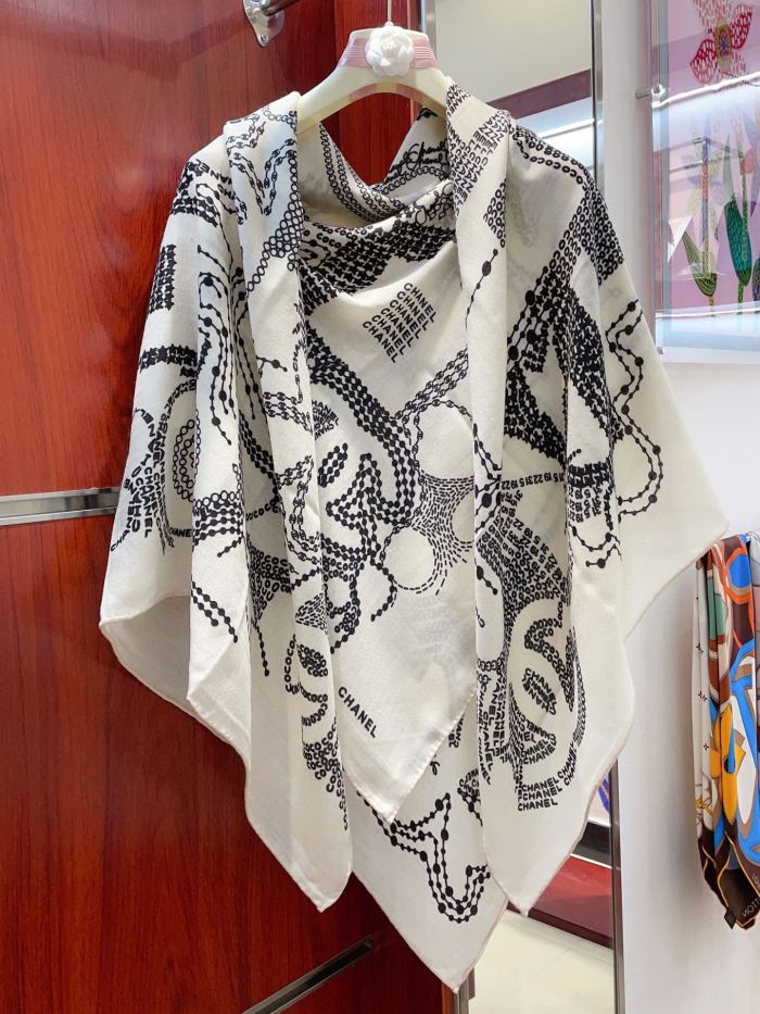 Streetwear Scarf CHANEL 325715 size：140*140cm