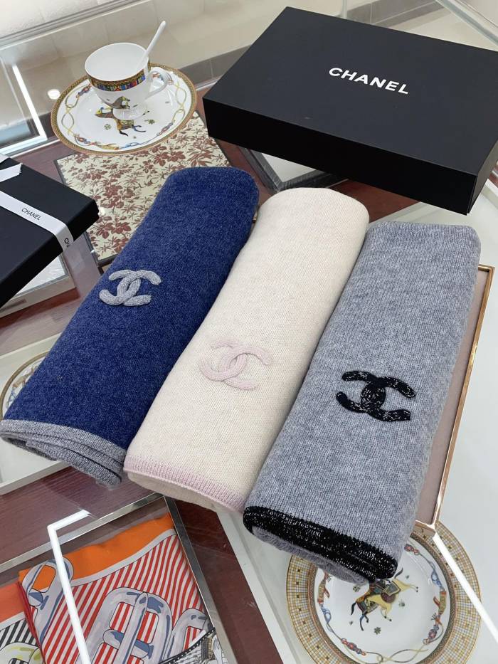 Streetwear Scarf CHANEL 325708 size：80*200cm