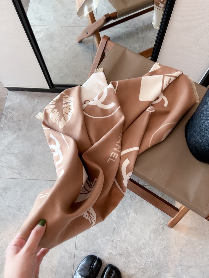 Streetwear Scarf CHANEL 325837 size：180*70cm