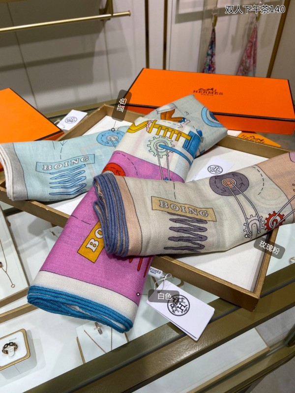 Streetwear Scarf Hermes 325677 size140cm*140cm