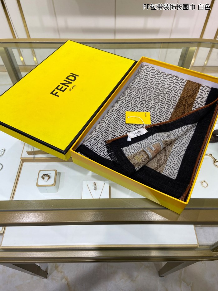 Streetwear Scarf FENDI 325666 SIZE：65*185cm