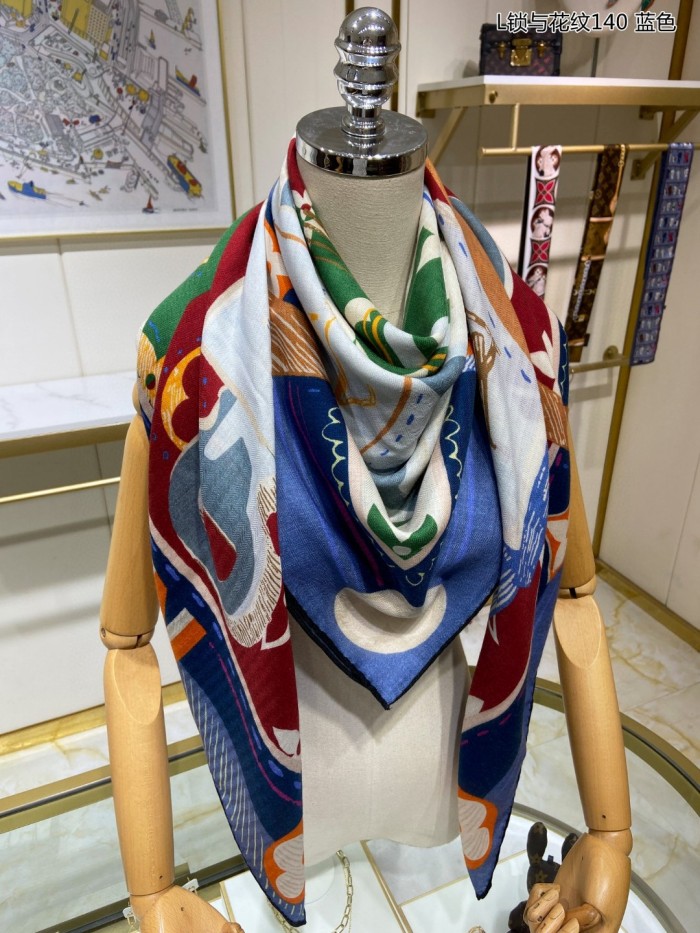 Streetwear Scarf LV 325681 SIZE:140*140cm