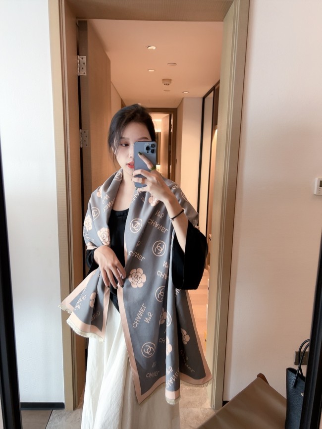 Streetwear Scarf CHANEL 325859 size：180*65cm