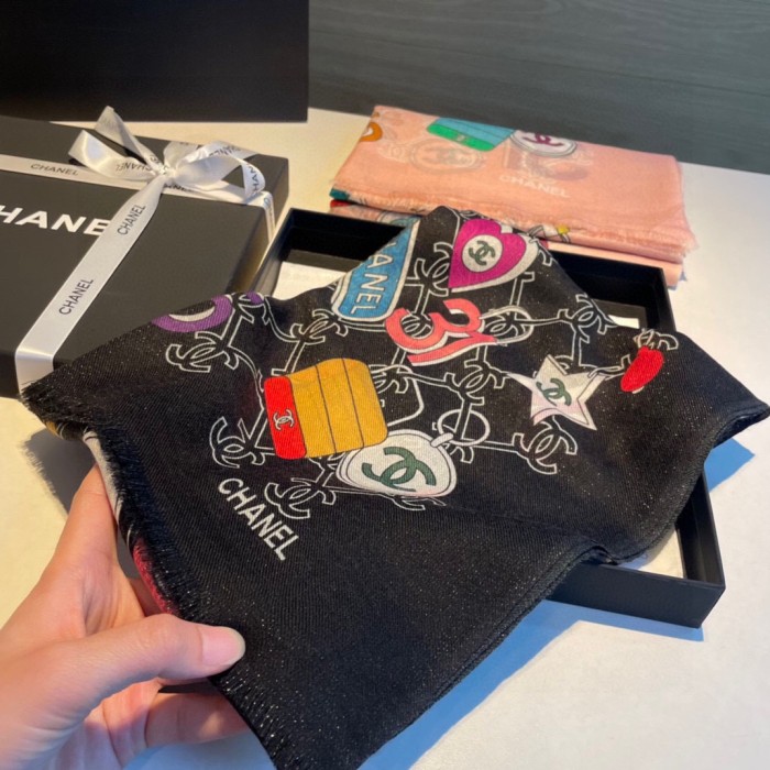 Streetwear Scarf CHANEL 325648 size：100*200cm