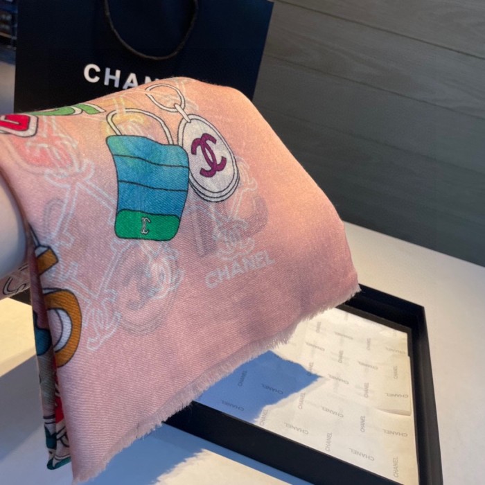 Streetwear Scarf CHANEL 325647 size：100*200cm
