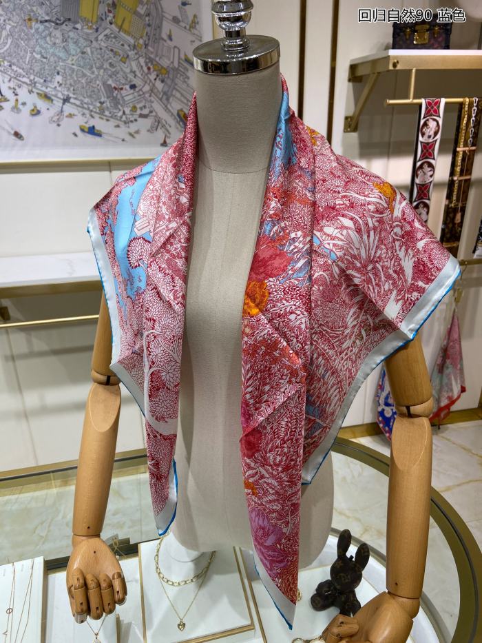 Streetwear Scarf Hermes 325661 size：90cm*90cm