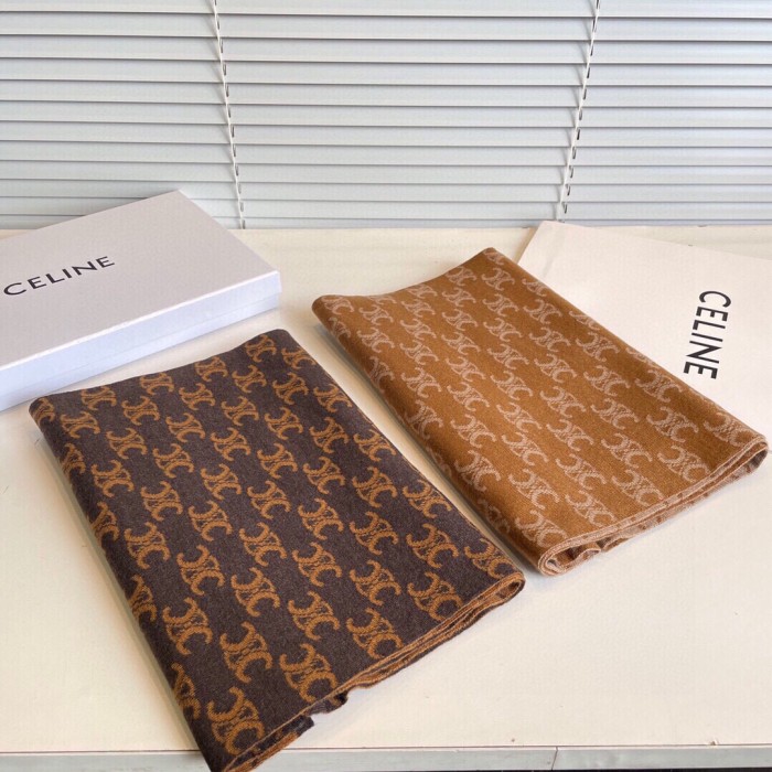 Streetwear Scarf CELINE 325612 size:30*180cm