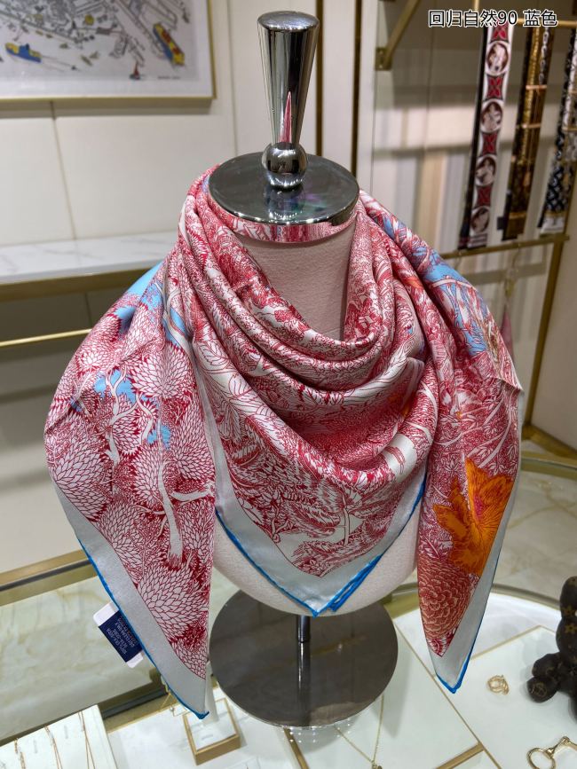 Streetwear Scarf Hermes 325661 size：90cm*90cm