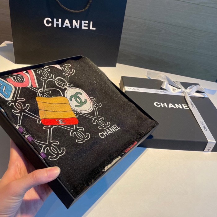 Streetwear Scarf CHANEL 325648 size：100*200cm