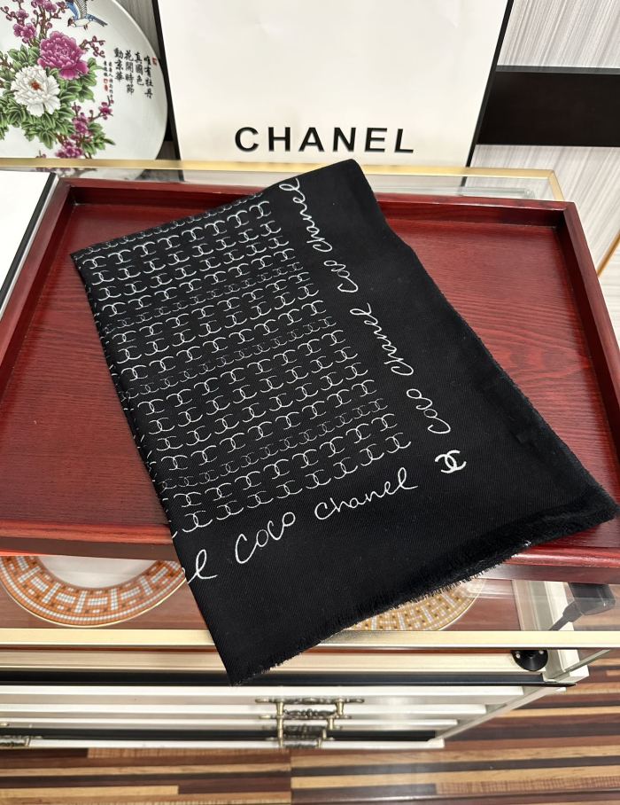 Streetwear Scarf CHANEL 325601 size：100x200cm