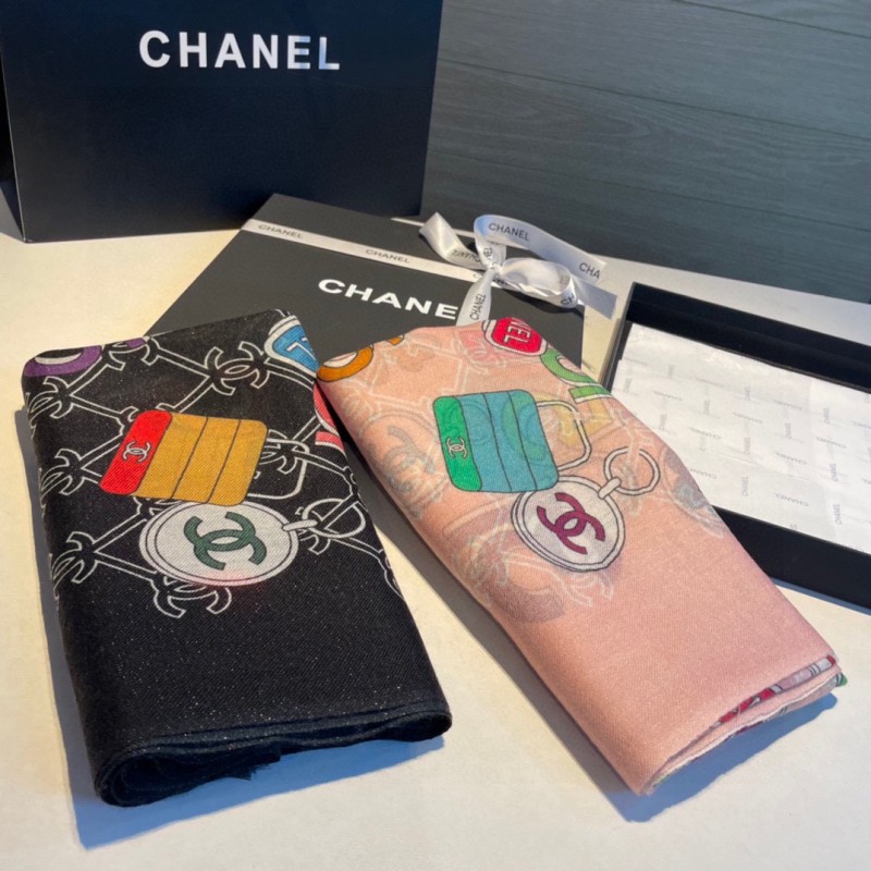 Streetwear Scarf CHANEL 325648 size：100*200cm