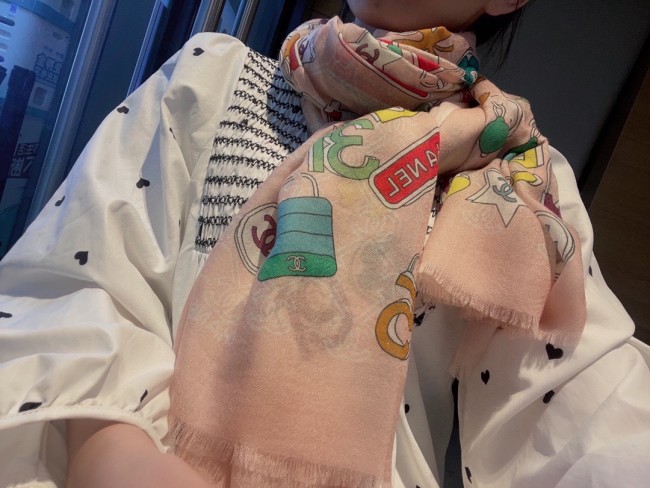 Streetwear Scarf CHANEL 325647 size：100*200cm