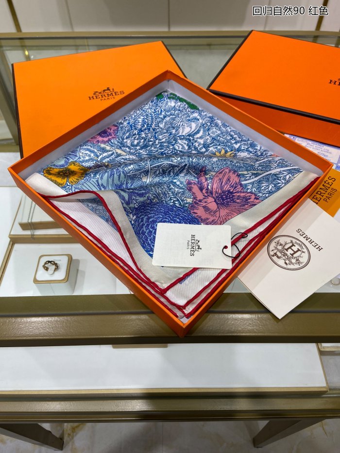 Streetwear Scarf Hermes 325660 size：90cm*90cm