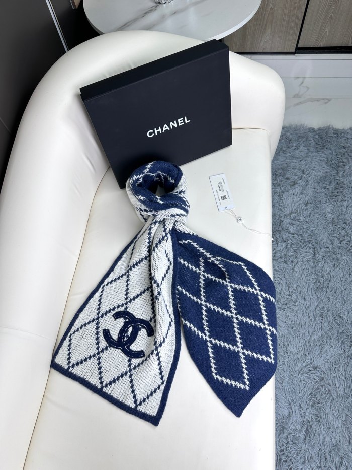 Streetwear Scarf CHANEL 325557 size：30cm×180cm
