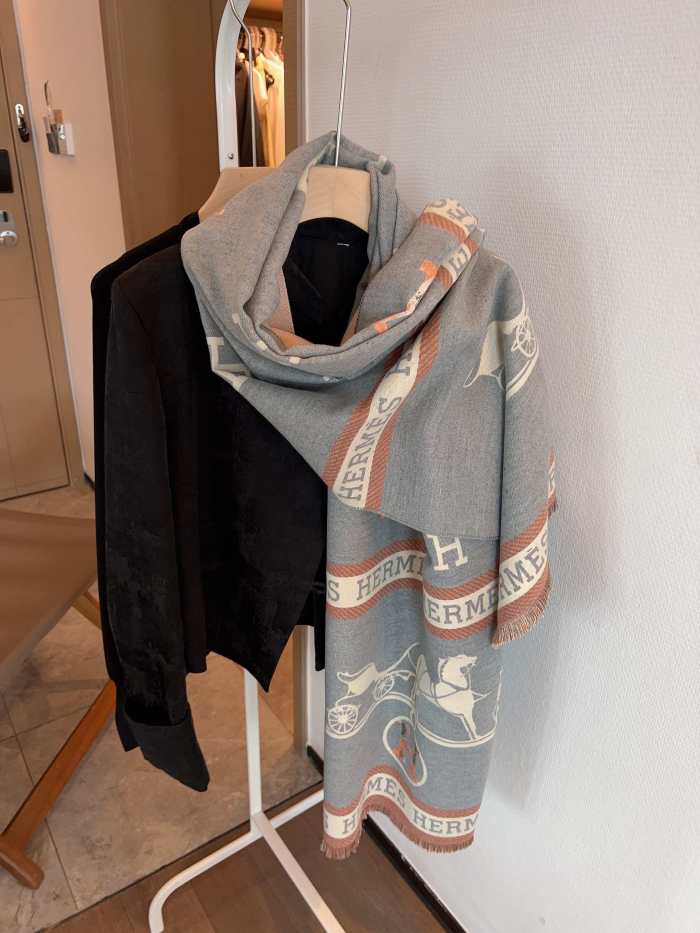 Streetwear Scarf Hermes 325485 size：180*65cm