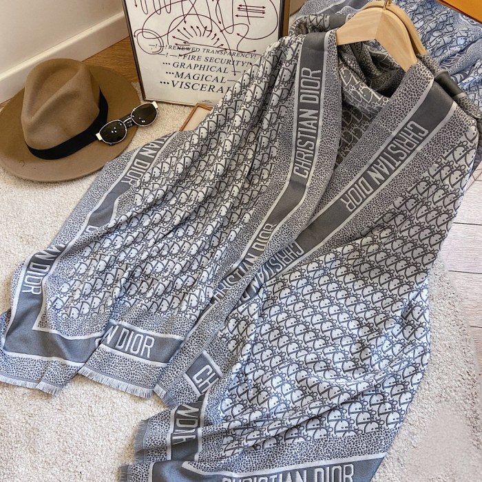Streetwear Scarf Dior 325503 SIZE:65*185cm