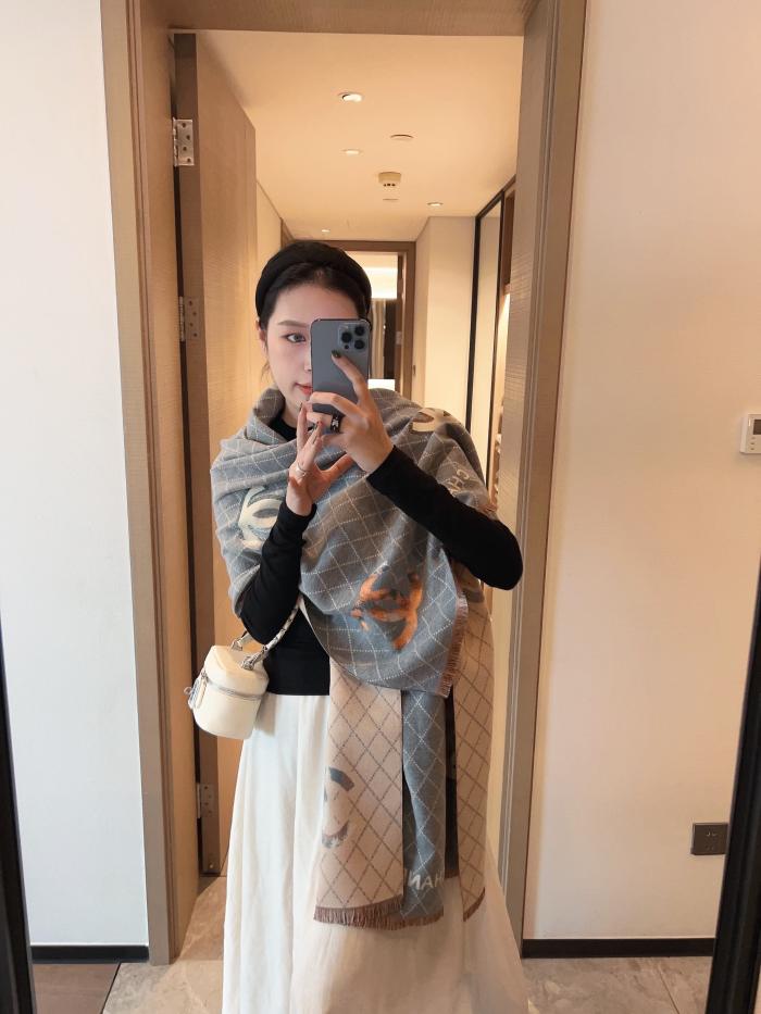 Streetwear Scarf CHANEL 325480 size：180*65cm