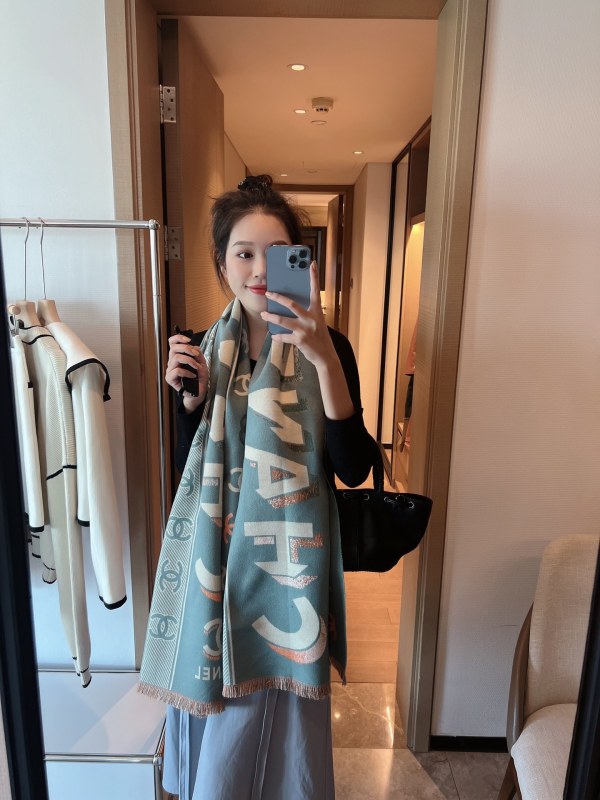 Streetwear Scarf CHANEL 325520 size：180*70cm
