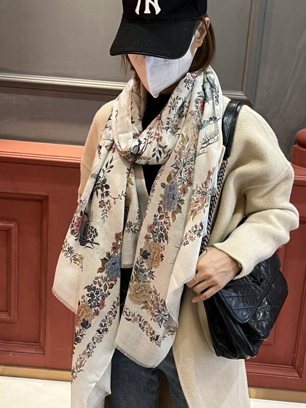 Streetwear Scarf Dior 325542 SIZE:100*200cm