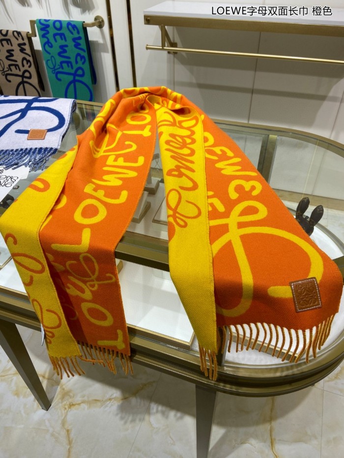 Streetwear Scarf Loewe 329809 SIZE:35 x 180cm
