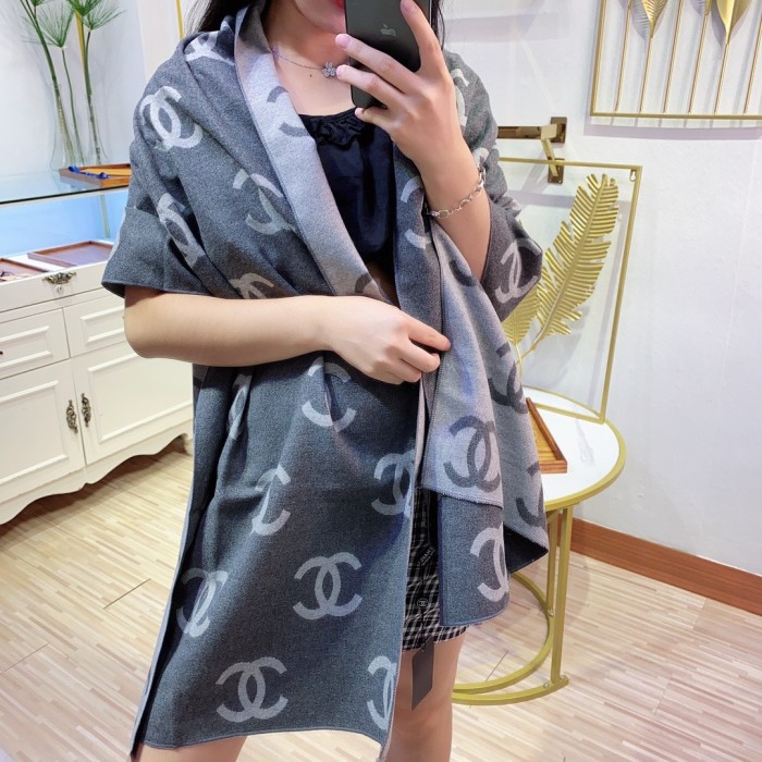 Streetwear Scarf CHANEL 329795 size：180*70cm