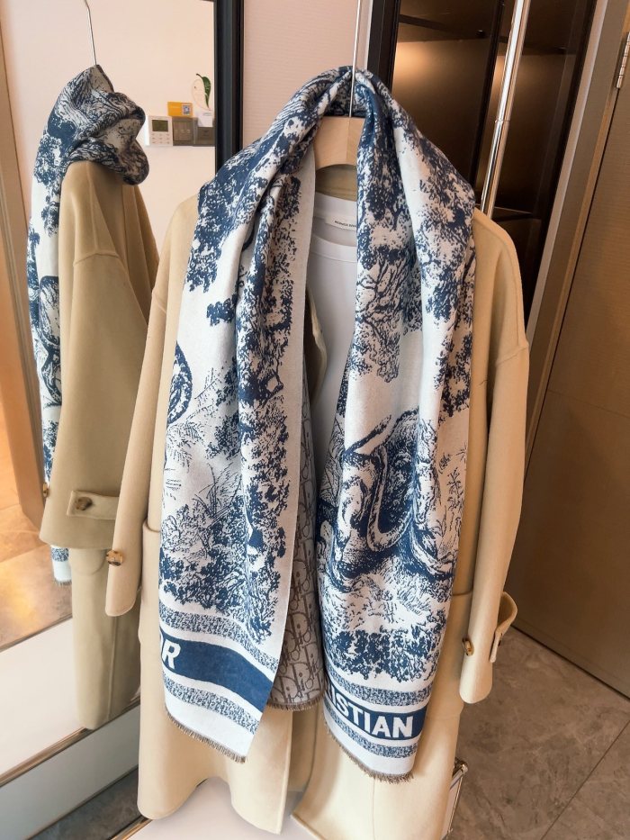 Streetwear Scarf Dior 329811 SIZE:45＊200cm