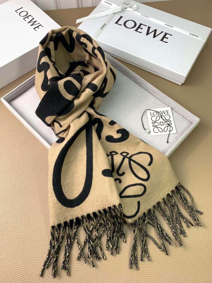 Streetwear Scarf Loewe 329806 SIZE:35 x 180cm