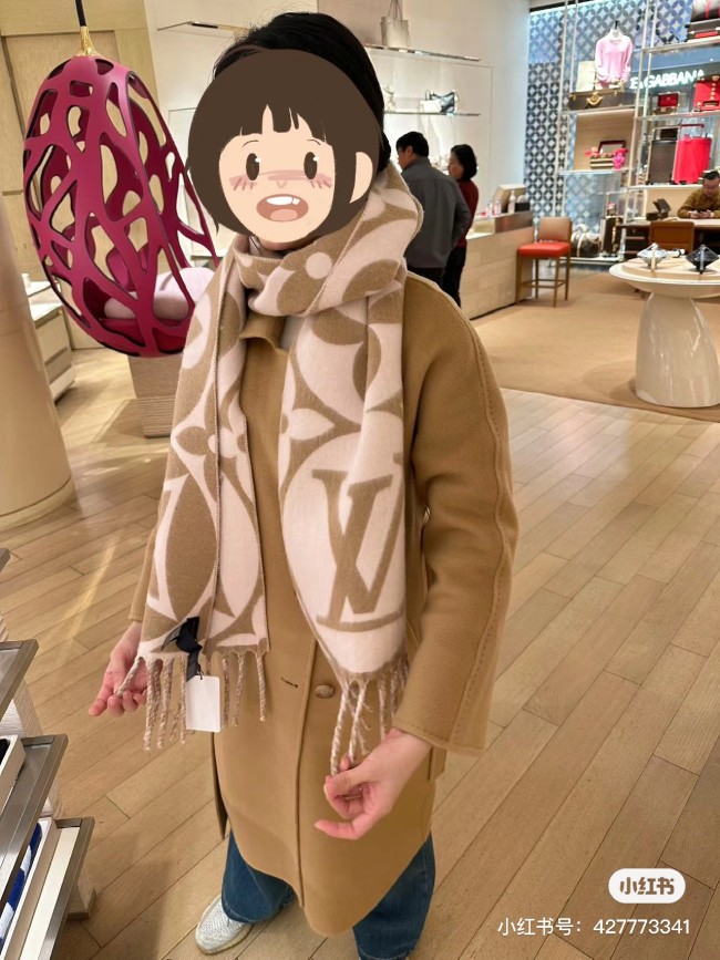 Streetwear Scarf LV 329766 SIZE:209x30cm