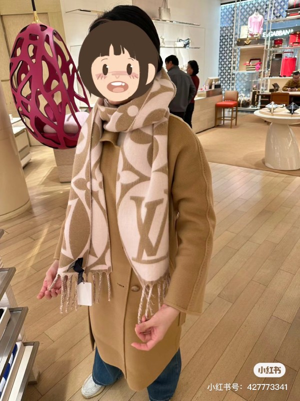 Streetwear Scarf LV 329766 SIZE:209x30cm