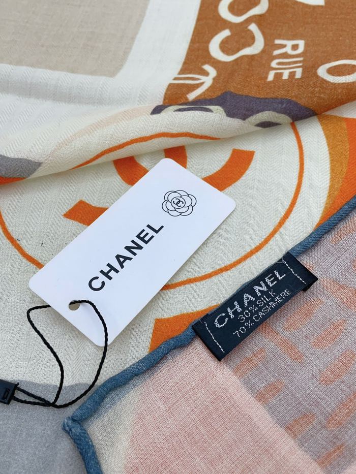 Streetwear Scarf CHANEL 329753 size：140*140cm