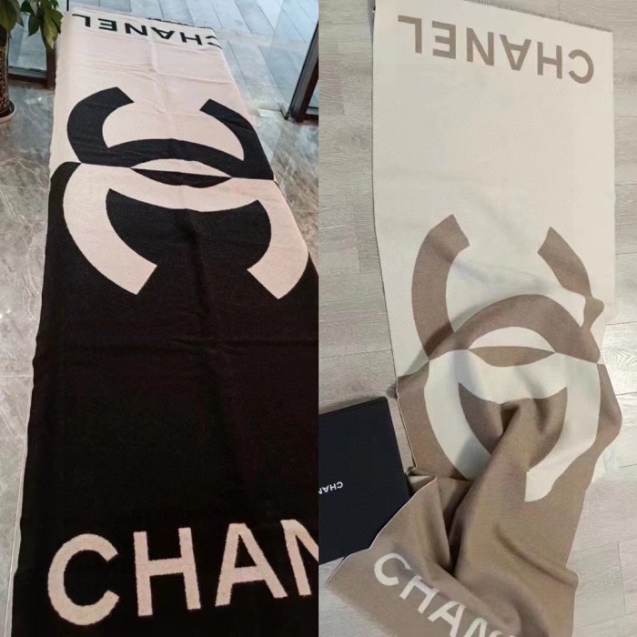 Streetwear Scarf CHANEL 329777 SIZE:70*200cm