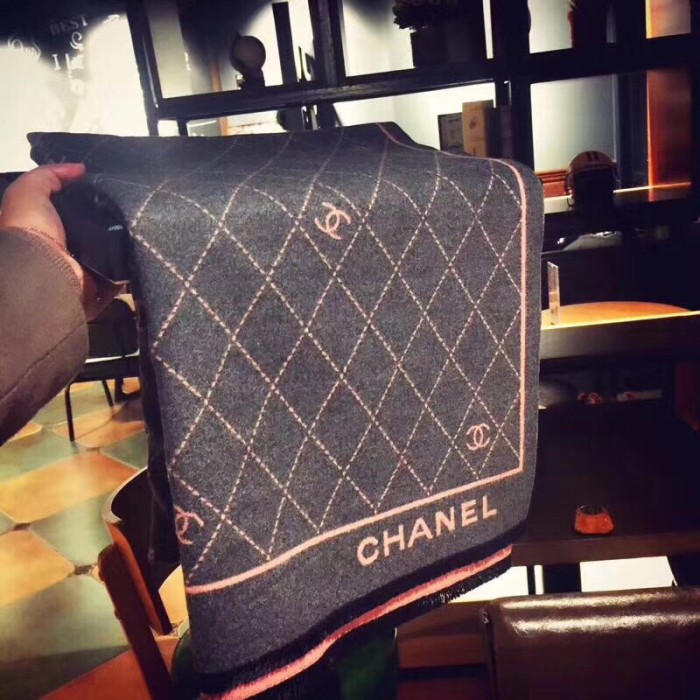 Streetwear Scarf CHANEL 329782 size：70/180cm