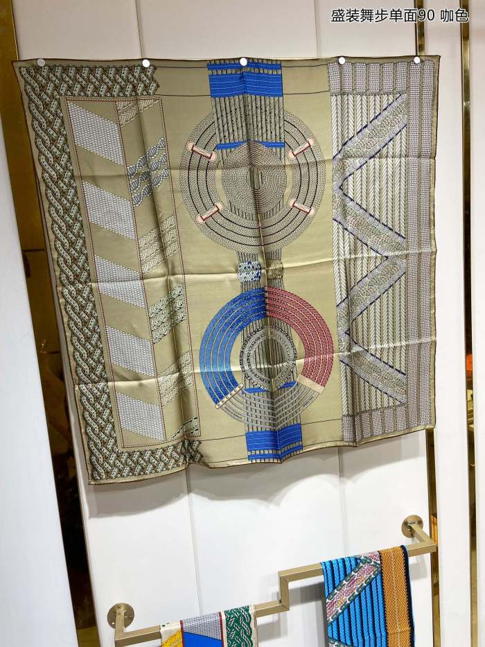 Streetwear Scarf Hermes 329693 size：90cm*90cm